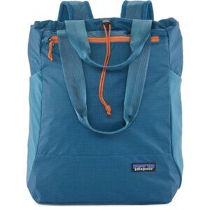 Patagonia Ultralight Black Hole Tote Pack In Wavy Blue